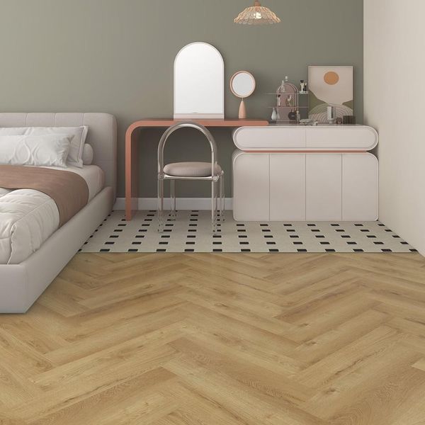 Виниловый SPC ламинат Nomad Flo Classic Herringbone Lima NF10344 NF10344 фото