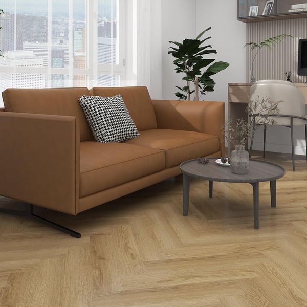 Виниловый SPC ламинат Nomad Flo Classic Herringbone Coro NF10345 NF10345 фото